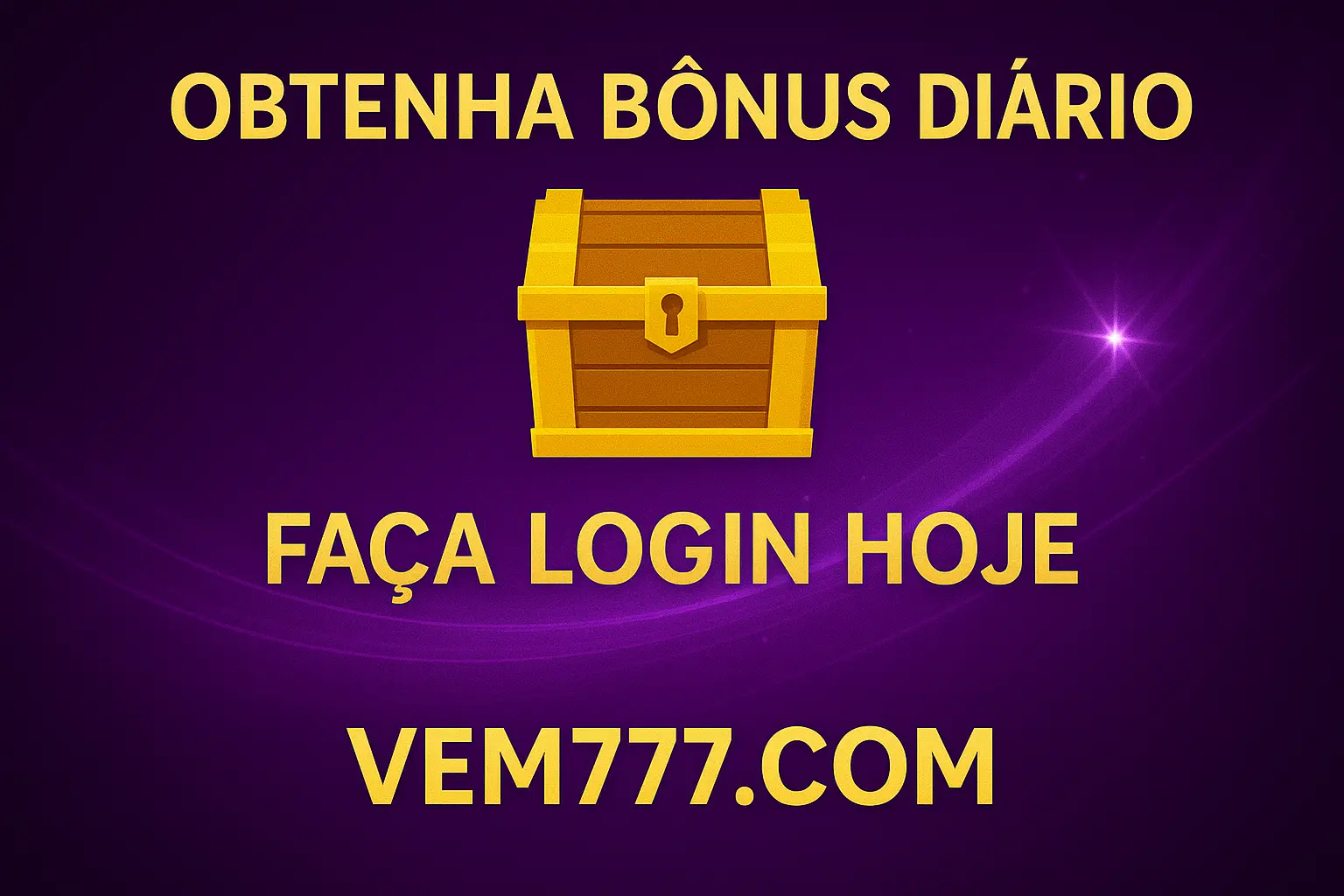 Criar uma nova Conta no plataforma VEM777.COM