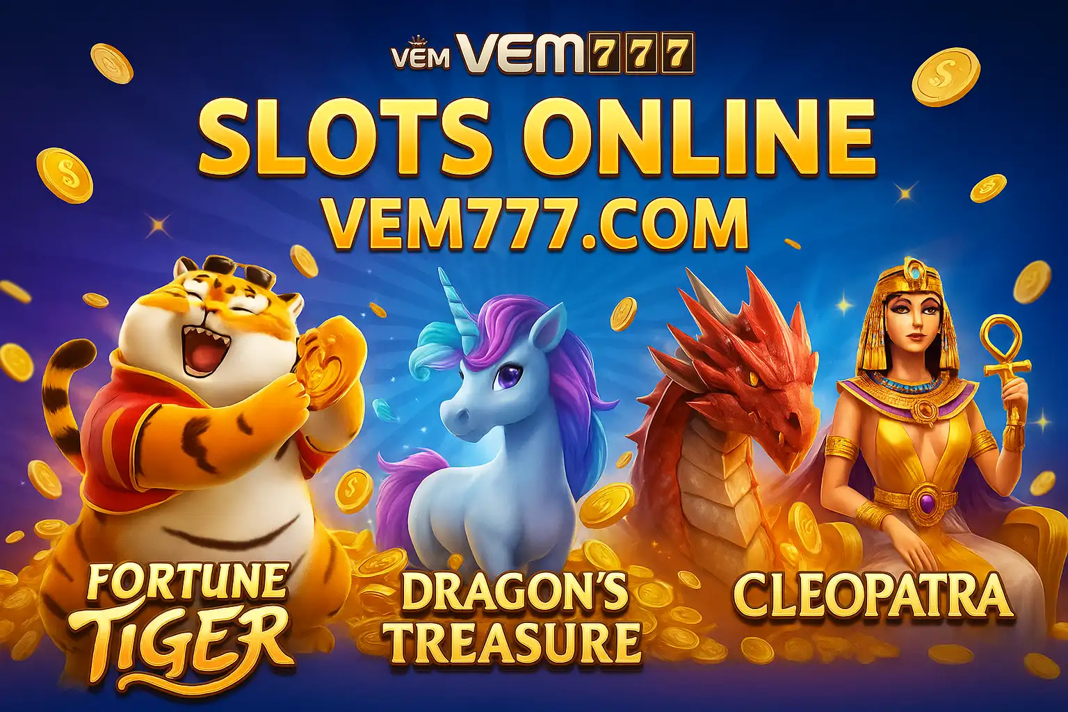 Explore o mundo das slot machines no VEM777.COM Casino